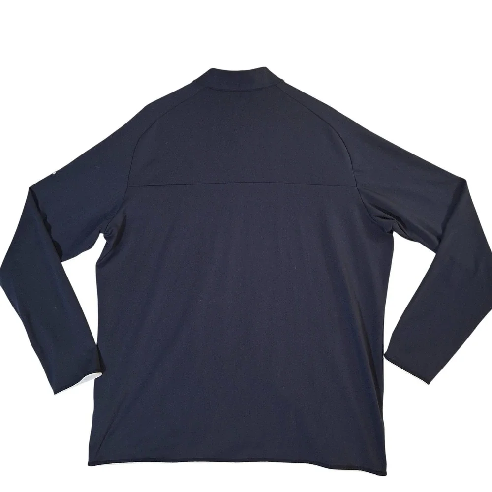 Minnesota Timberwolves 1/4 Zip Pullover Mens 2XL Navy Blue NBA Adidas